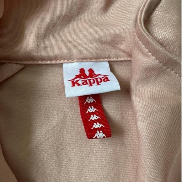 Classic Kappa 222 Banda Wanniston track jacket in baby pink w - Picture 5 of 8